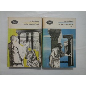 ARTA ORATORICA ( 2 volume ) -  Quintilian  - vol.2 si vol.3